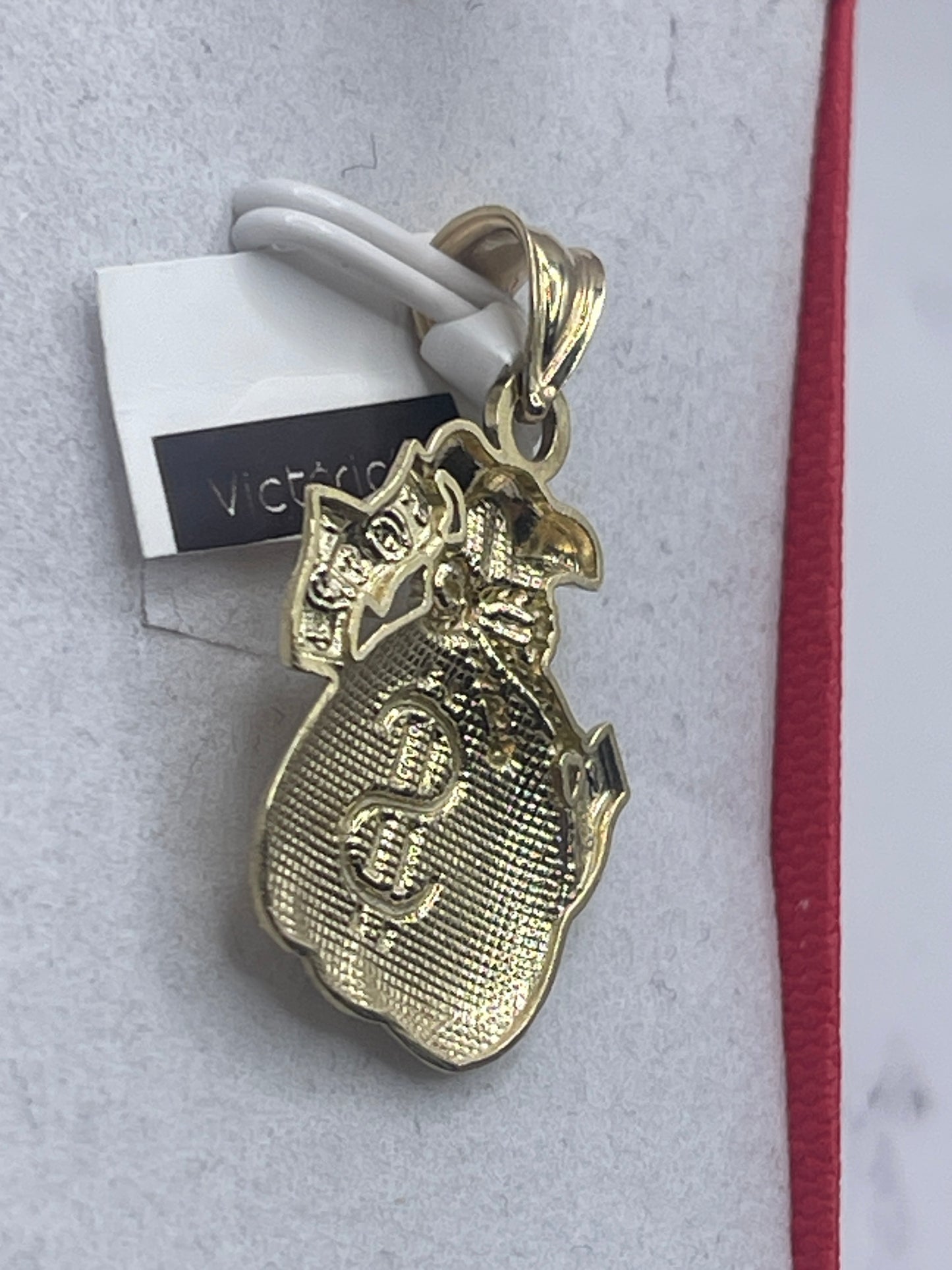Money Bag Pendent 10k