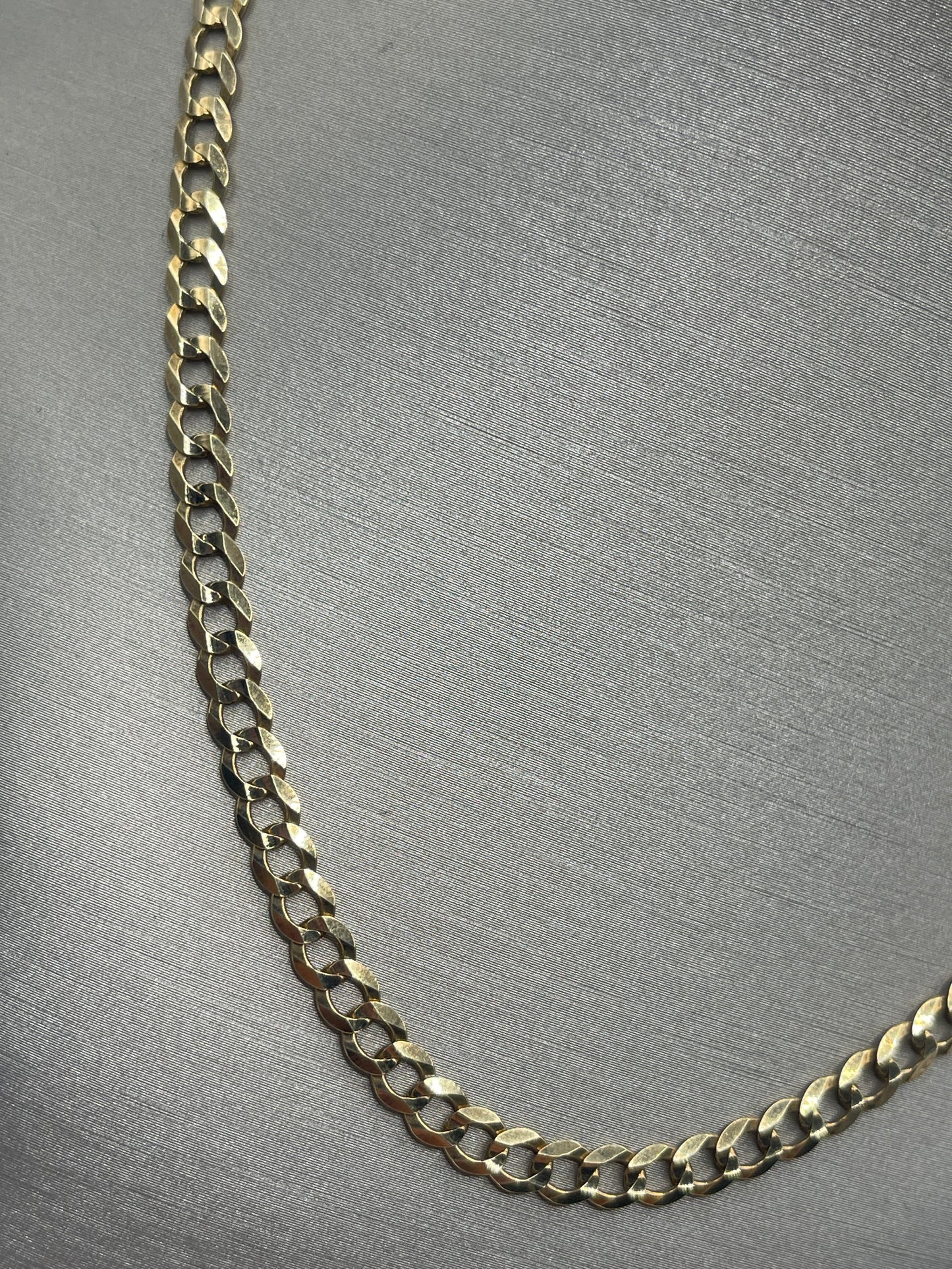 Cuban Solid Chain 14k