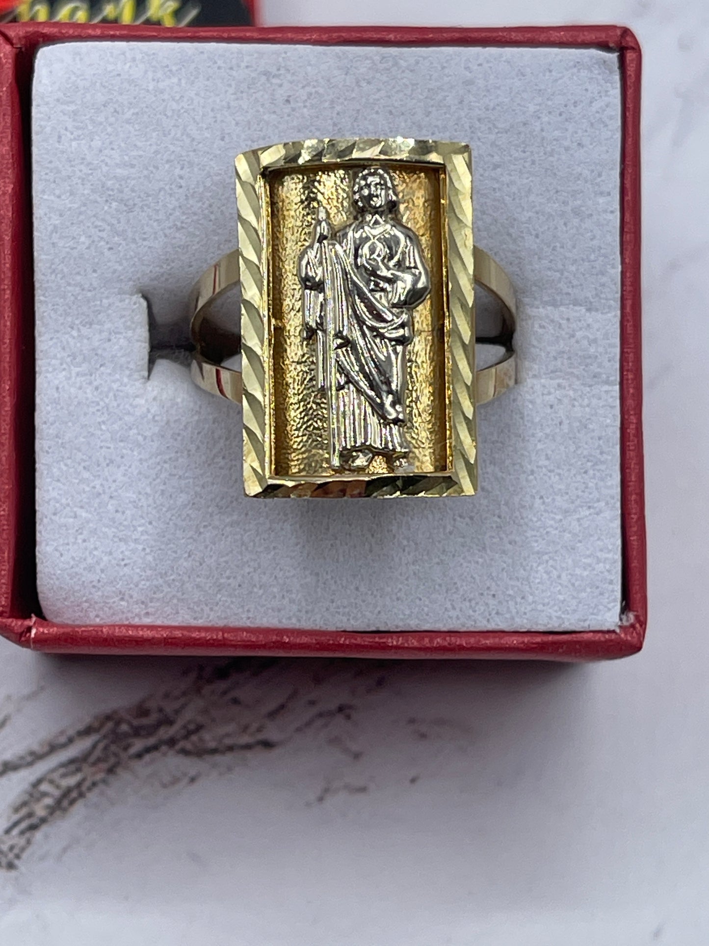 St Judas Rectangle Ring 10k