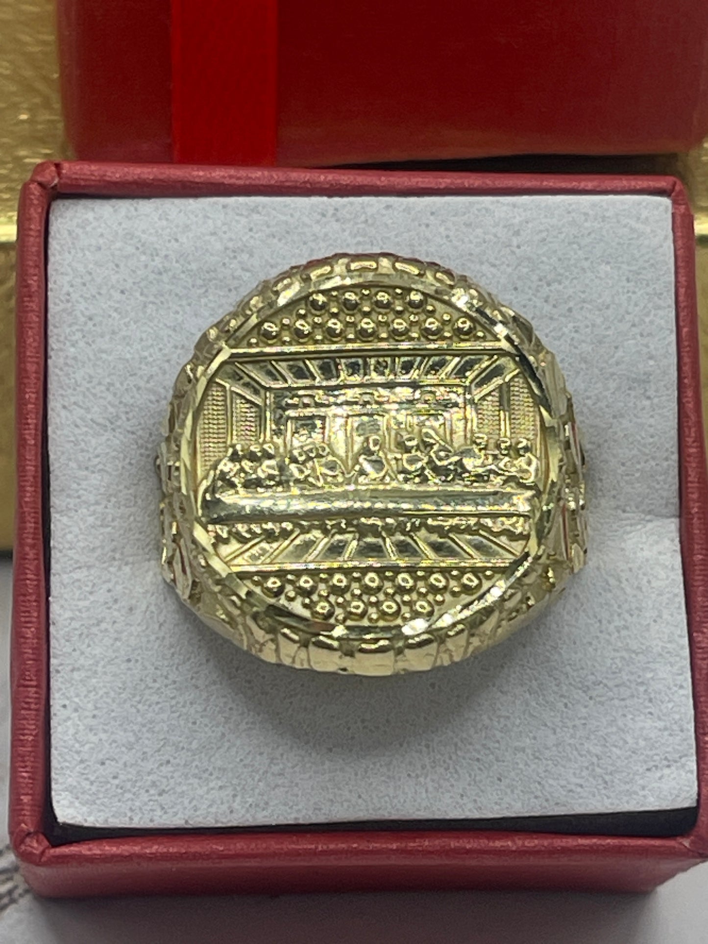 Last Supper Men Ring 10k