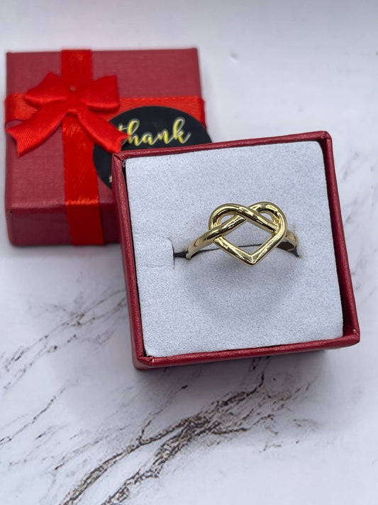 Heart Tight Ring 10k