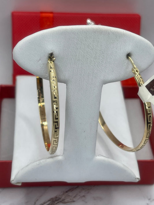Hoop Earrings 14k