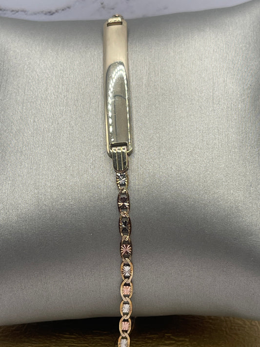 Valentino ID Bracelet 14k