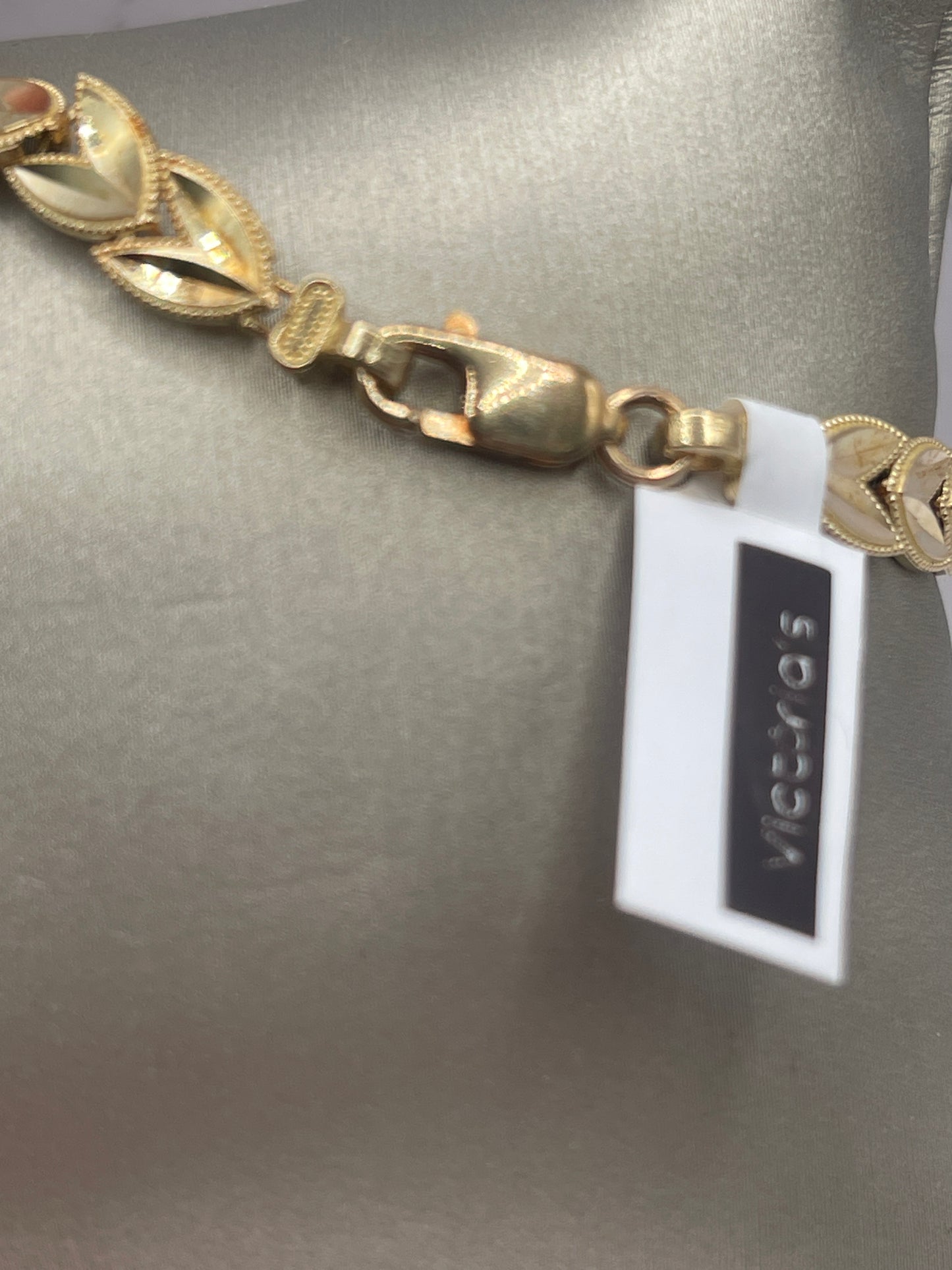 St Judas 3 tone Bracelet 10k