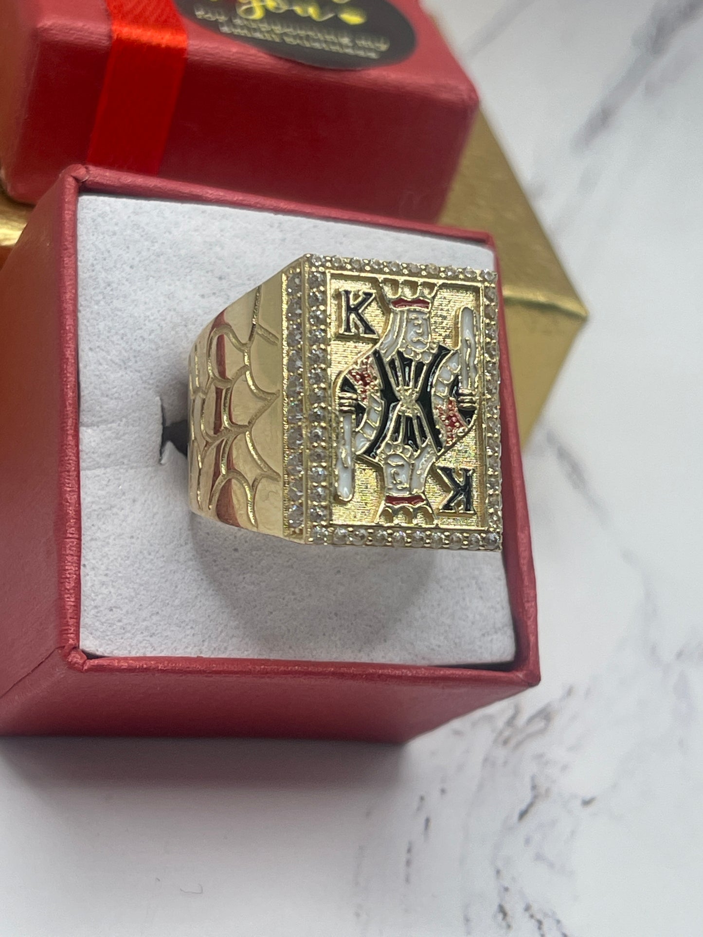 King Men Ring 10k