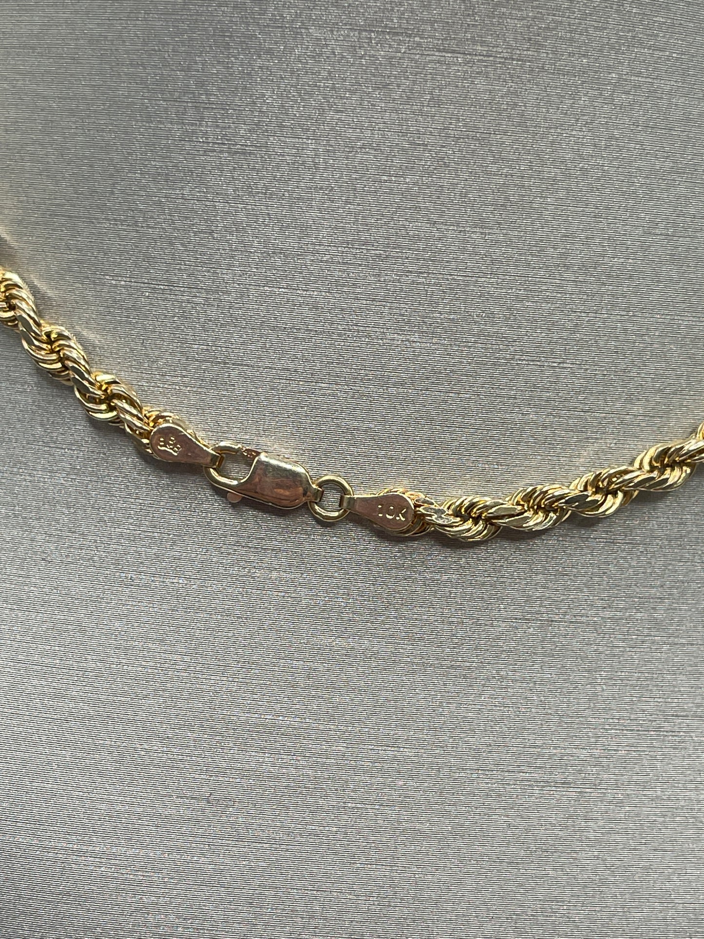 Rope Solid Chain 10k