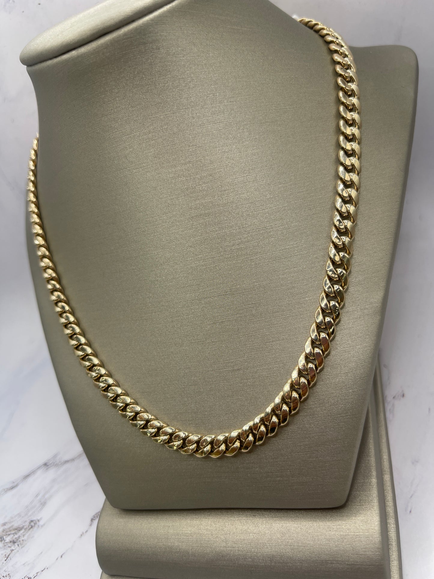 Cuban Semi-Solid Chain 10k