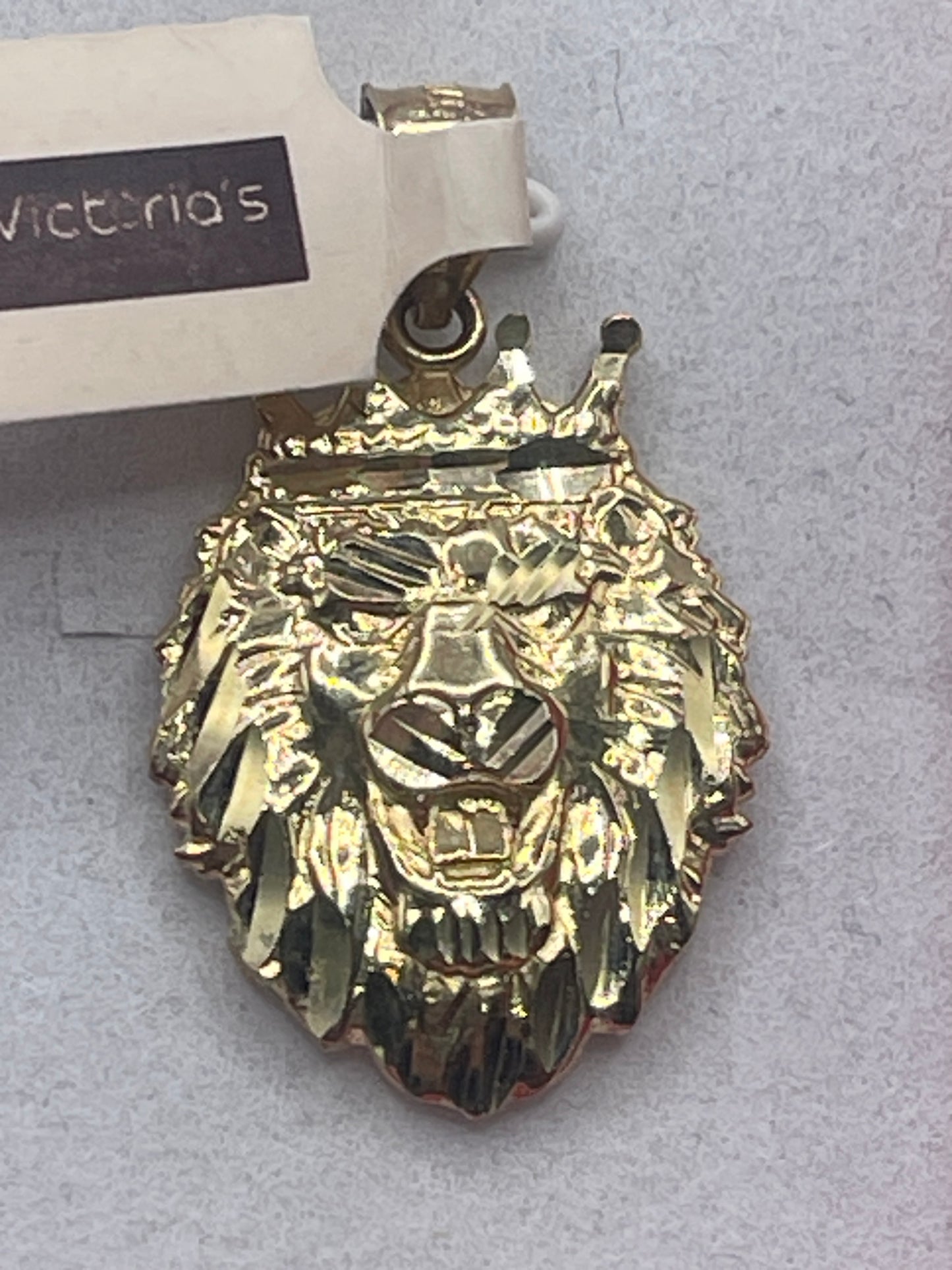 Lion Pendant 10k